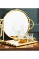 Bamboo Mirrored Trays