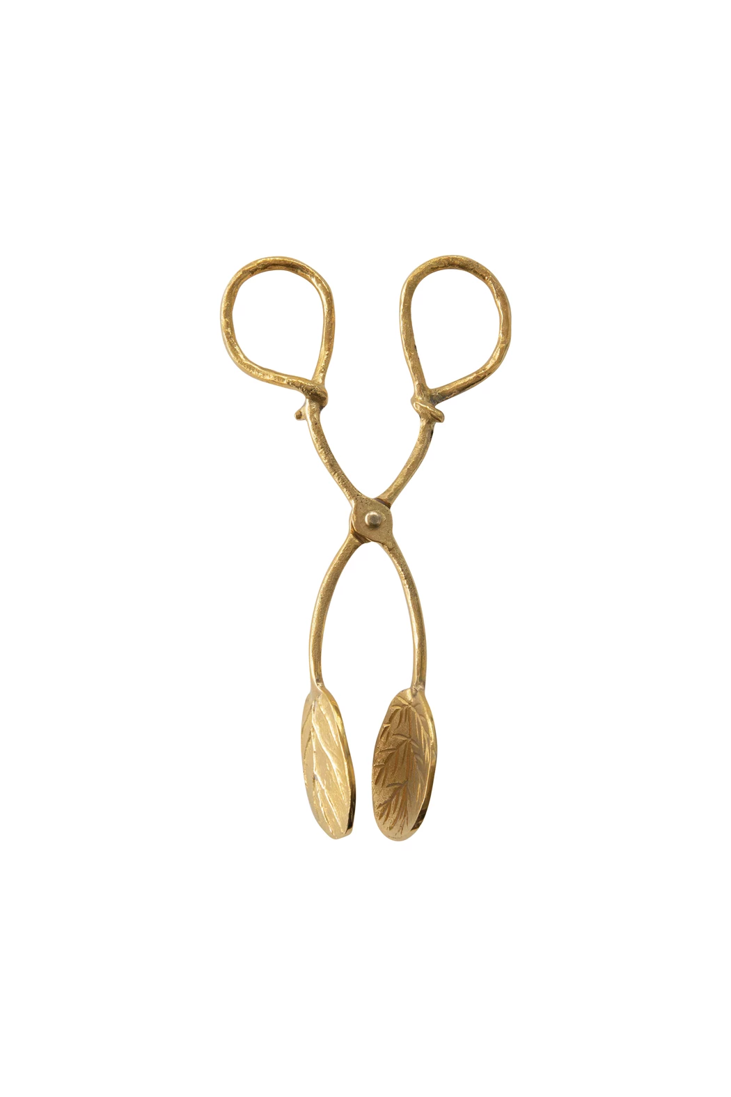 Brass Leaf Tongs