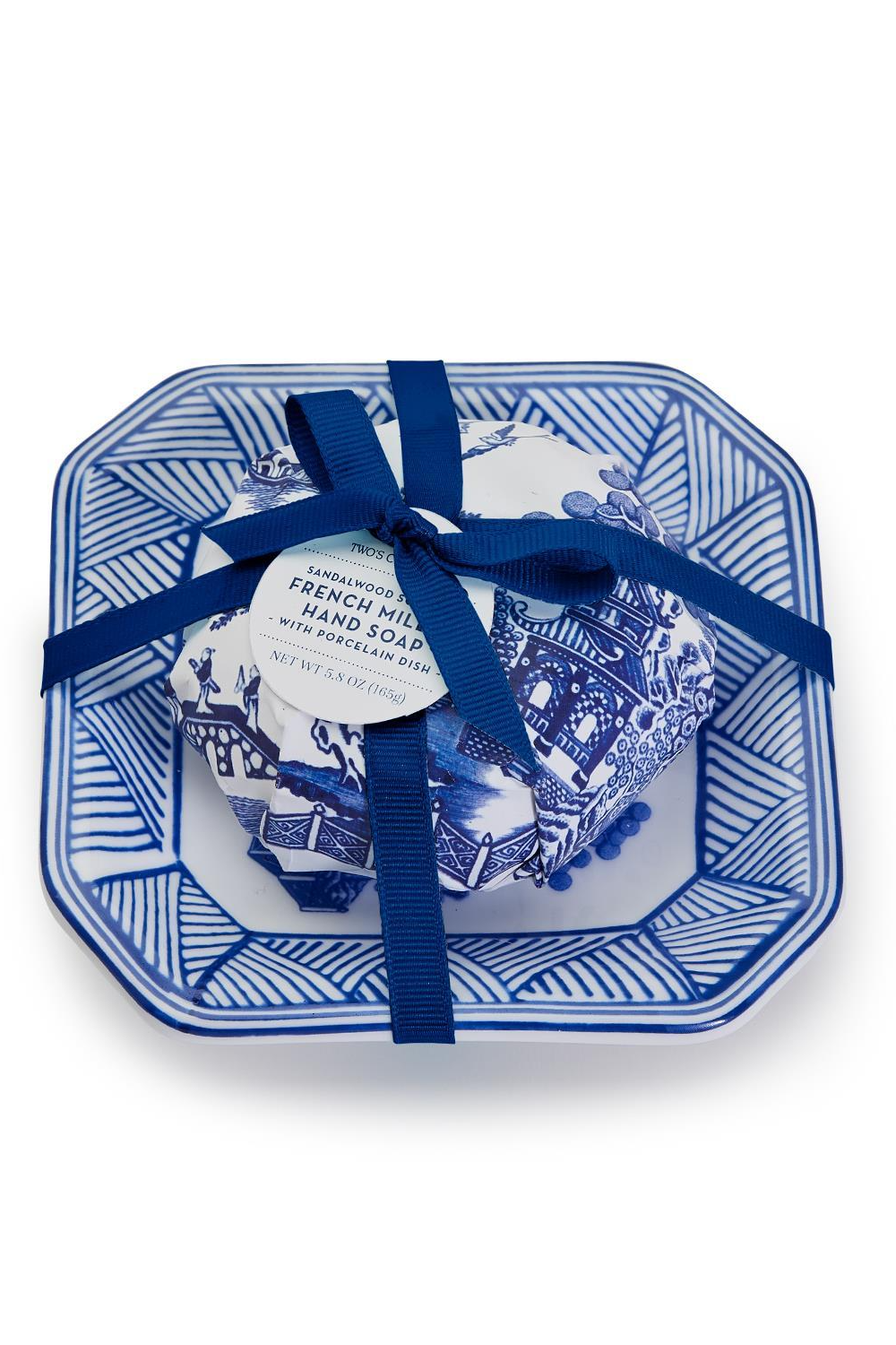 Blue Willow Soap with Tray