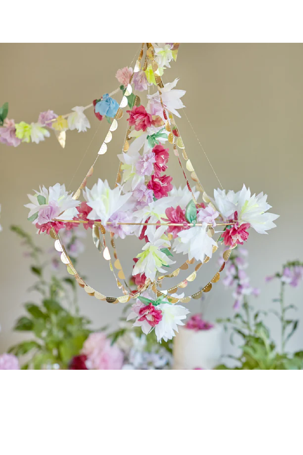Lilac Blossom Chandelier