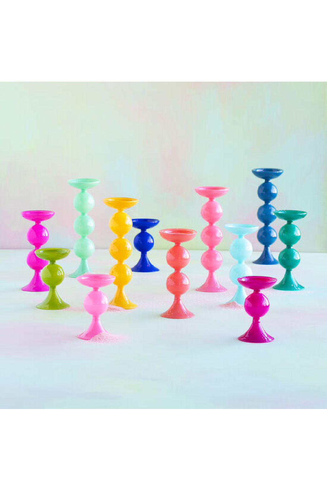 Sugar Plum Pillar Candle Holder