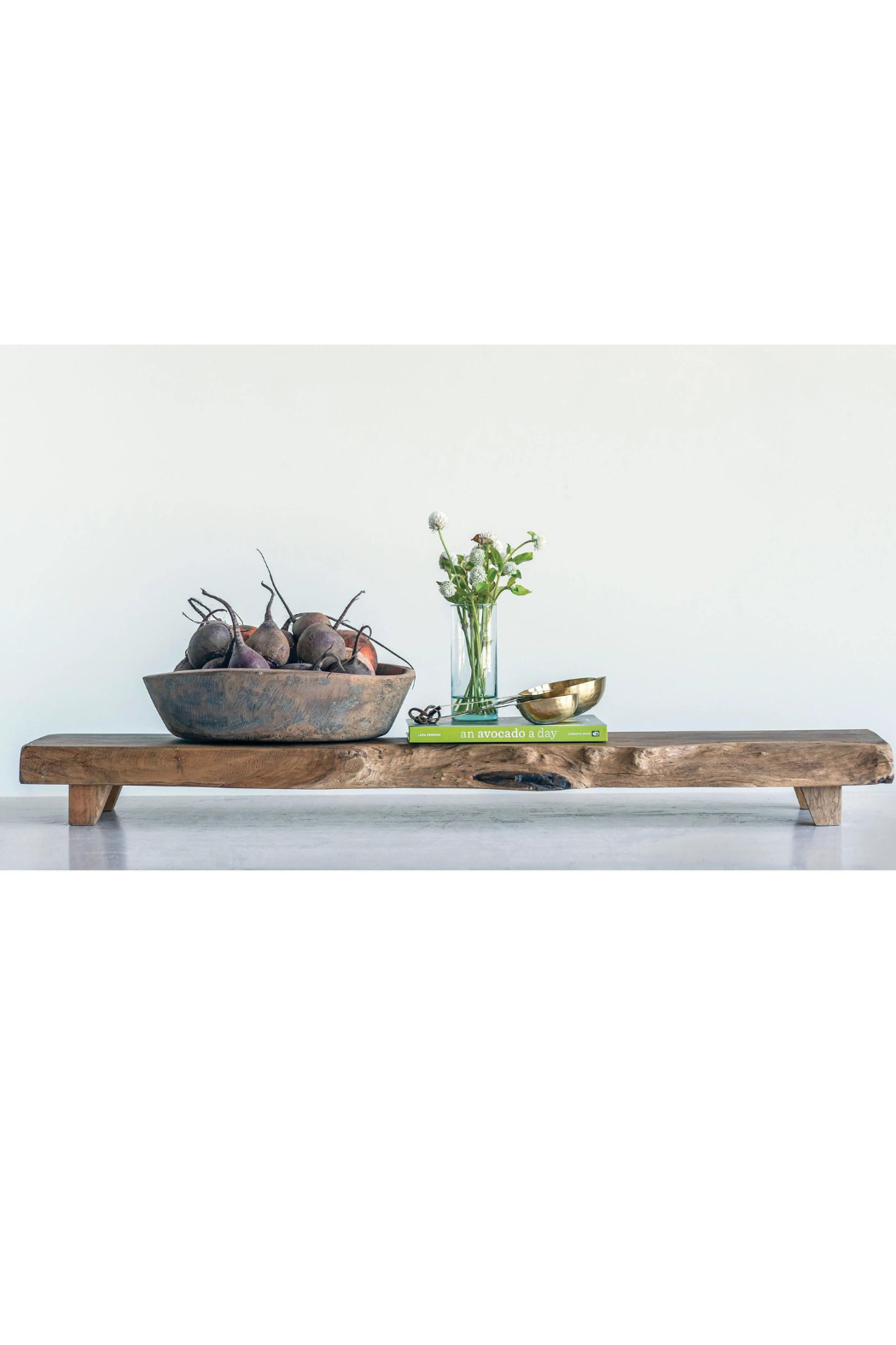 Live Edge Wood Pedestal