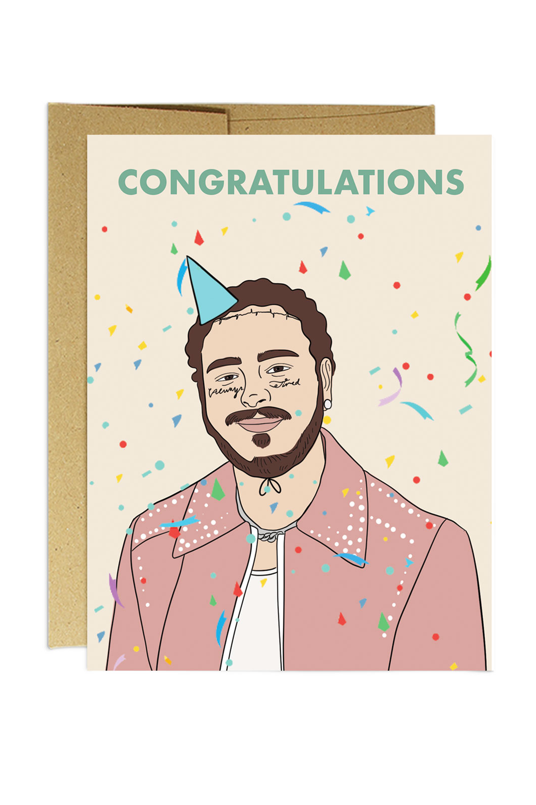 Malone Congrats Card