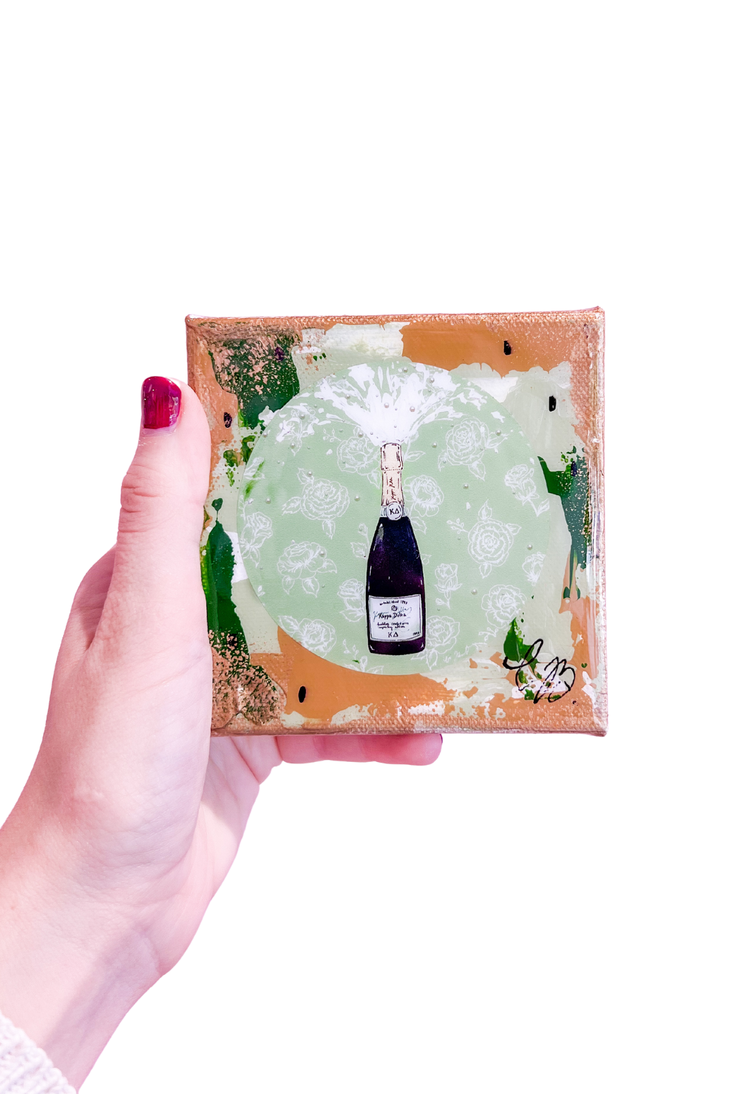 Sorority Champagne Mini Canvas