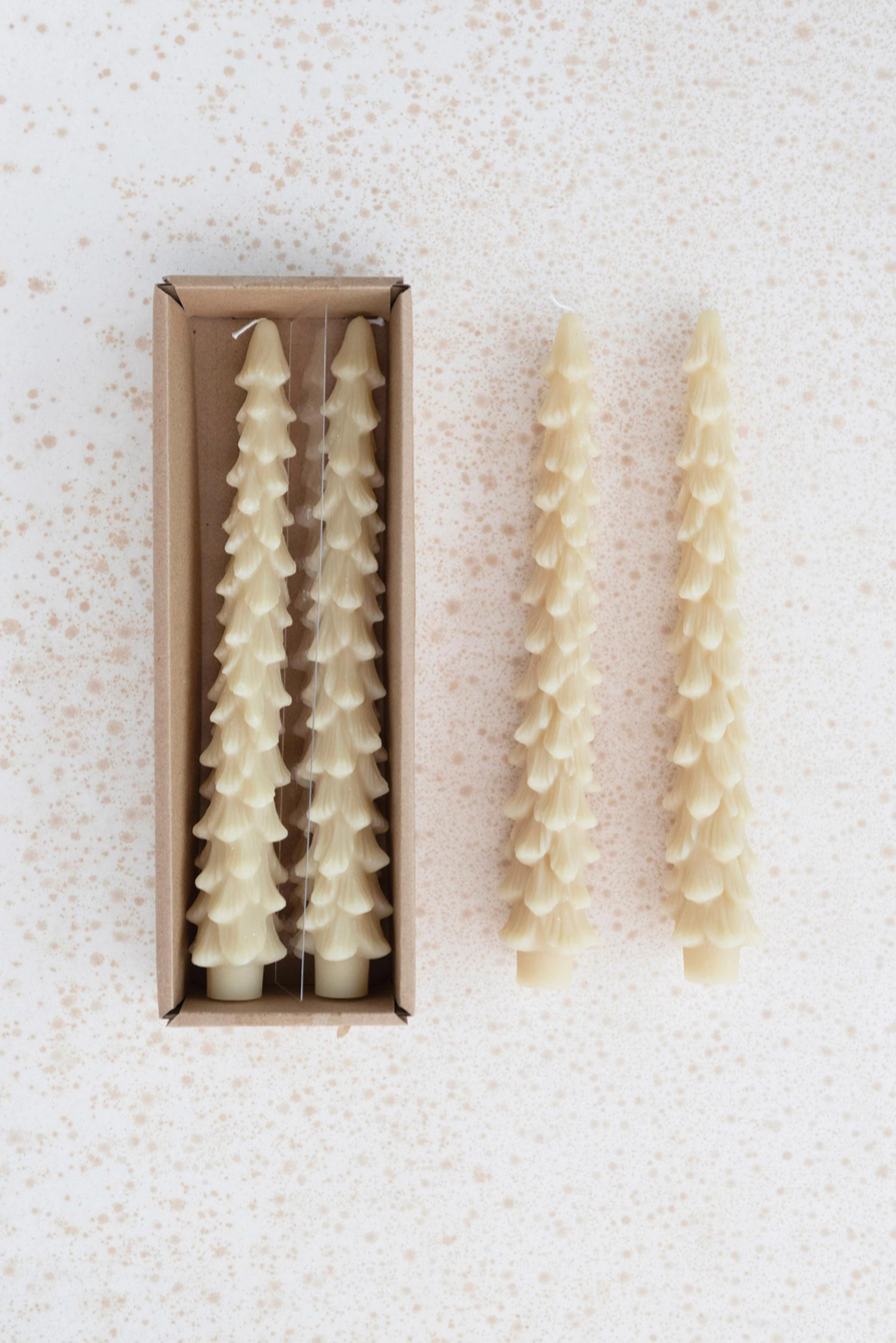 Set of 2 10-inch Tree Tapers
