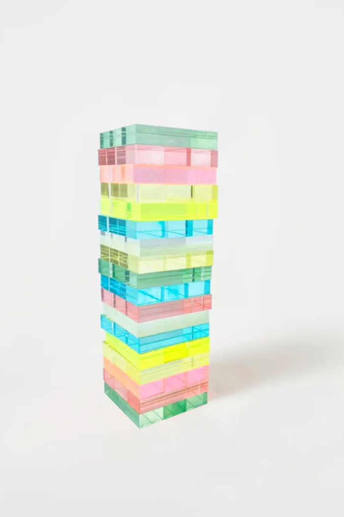 Mini Lucite Jumbling Tower