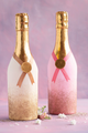 Small Champagne Bottle Display