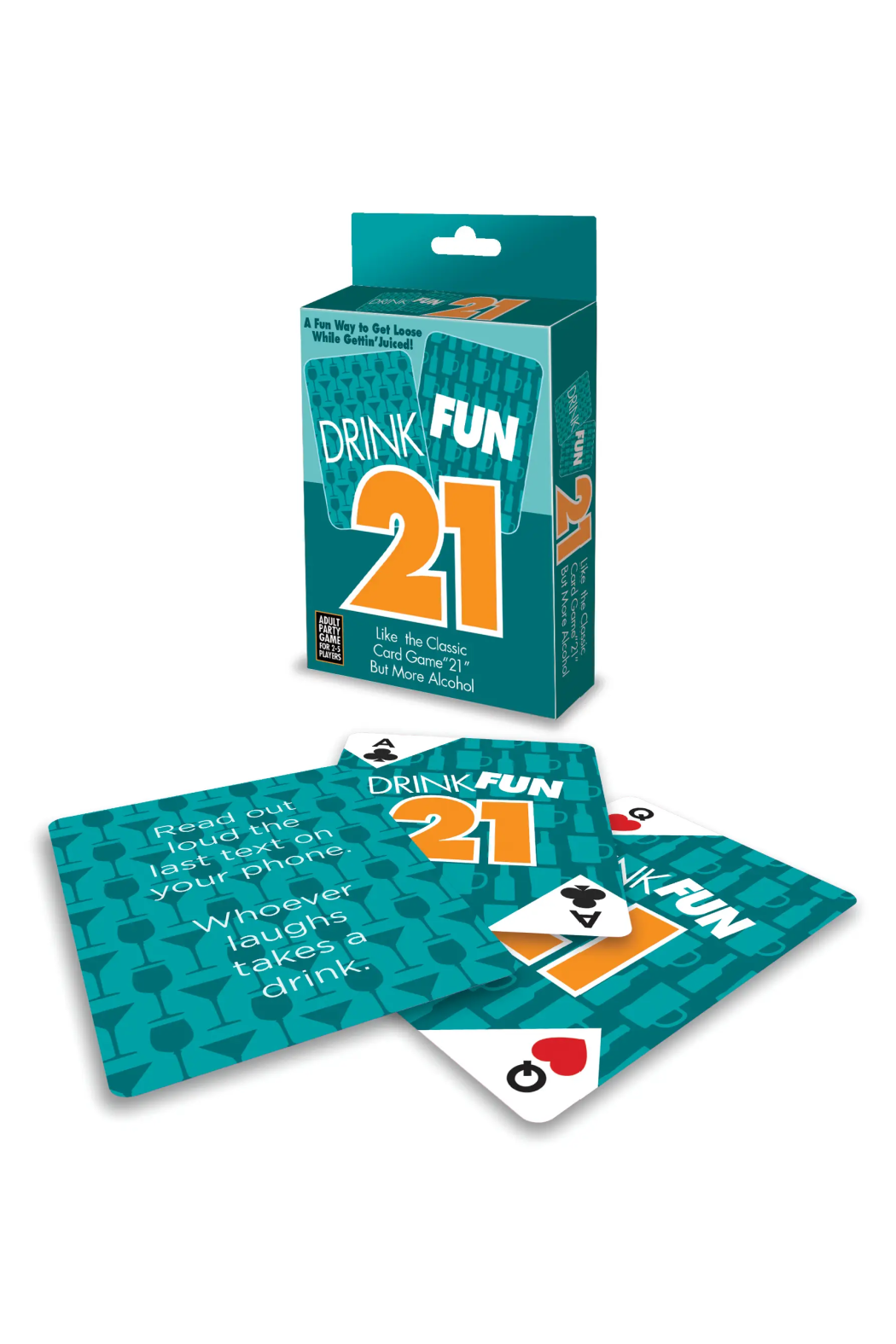 Drink Fun 21 Card Game