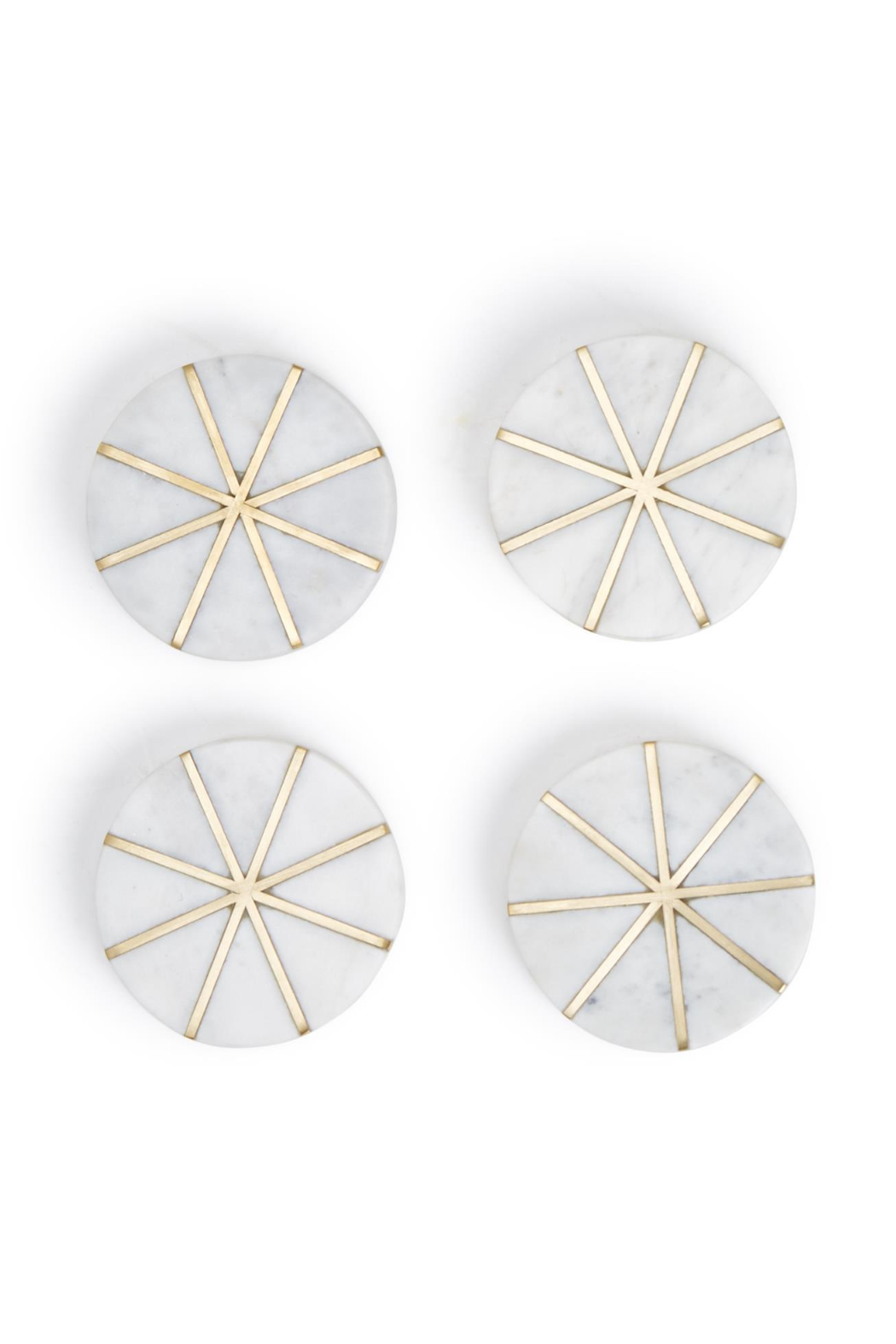 Set of 4 Marble Coasters