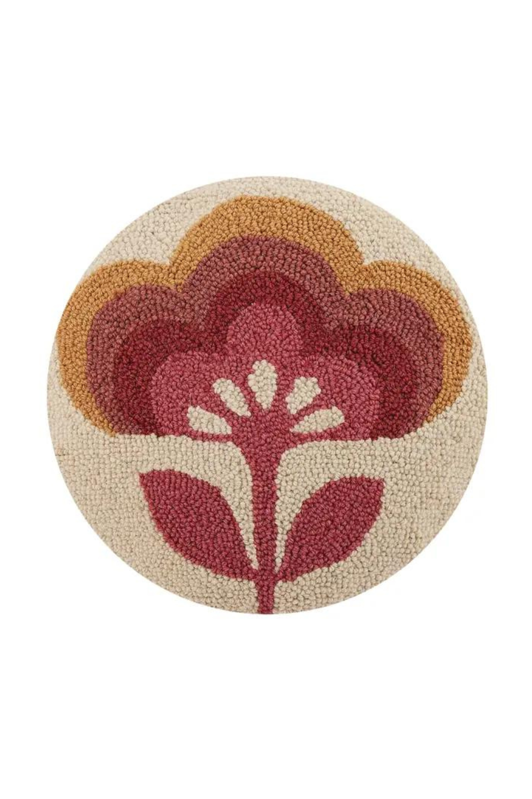 Flower Round Hook Pillow