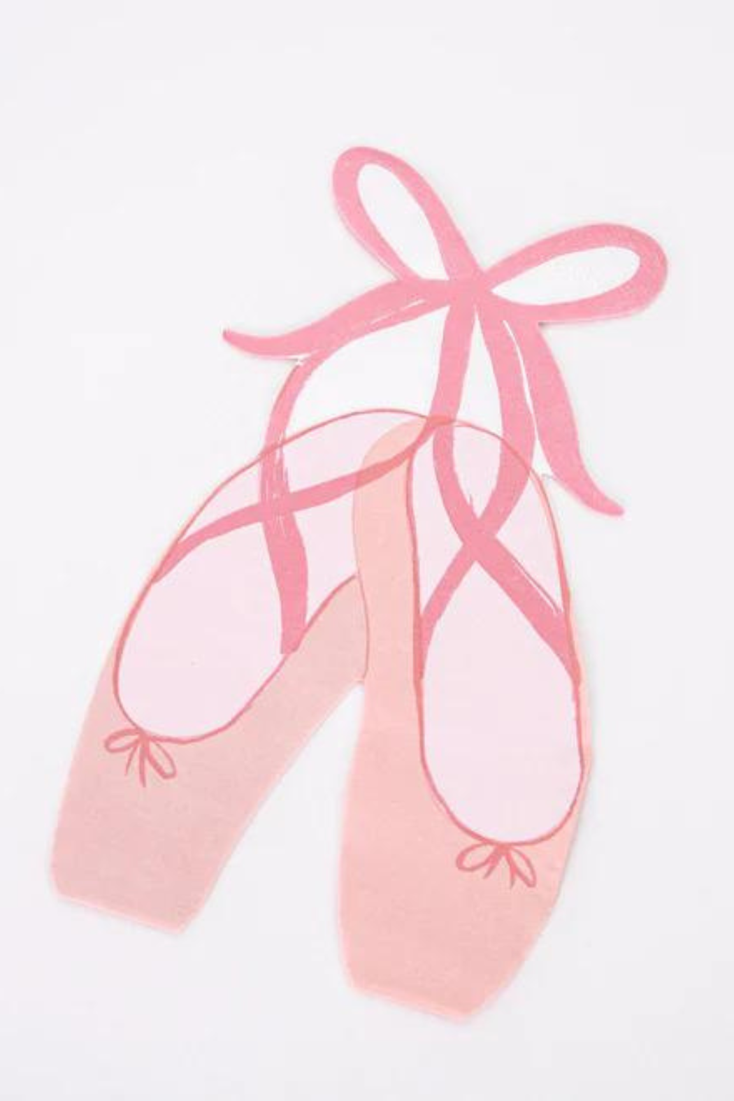 Ballet Slippers Napkins
