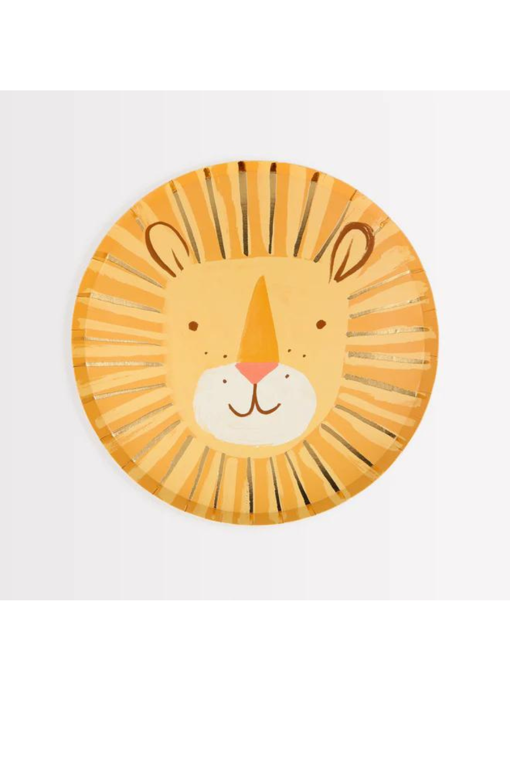 Lion Paper Plates