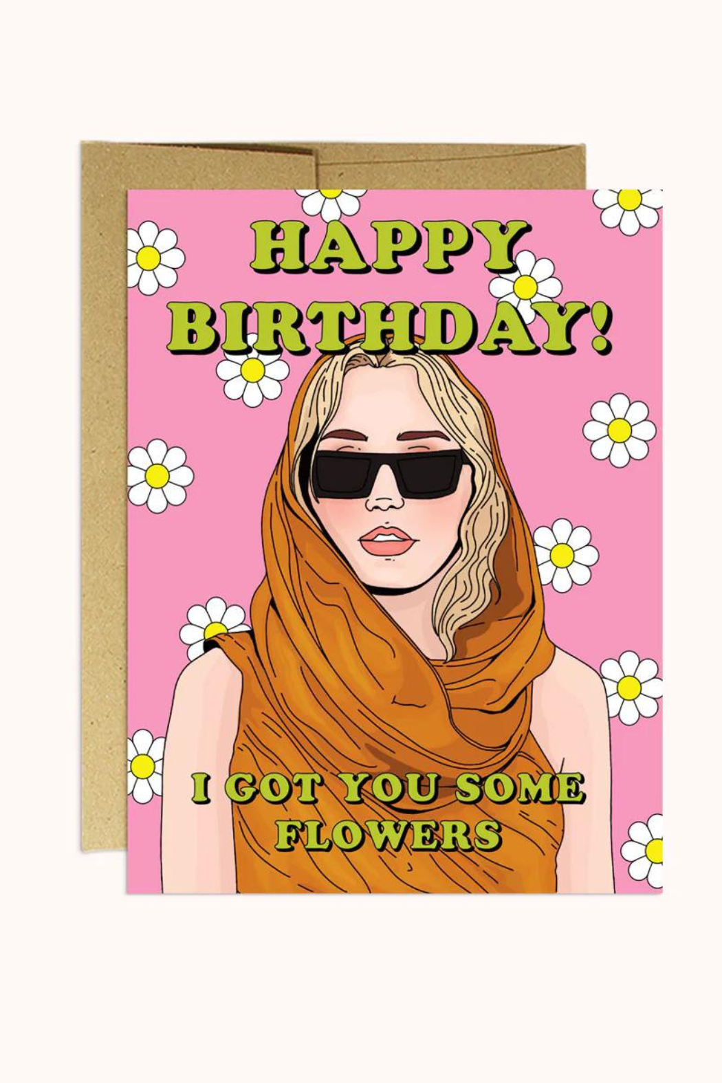 Miley Flowers Card