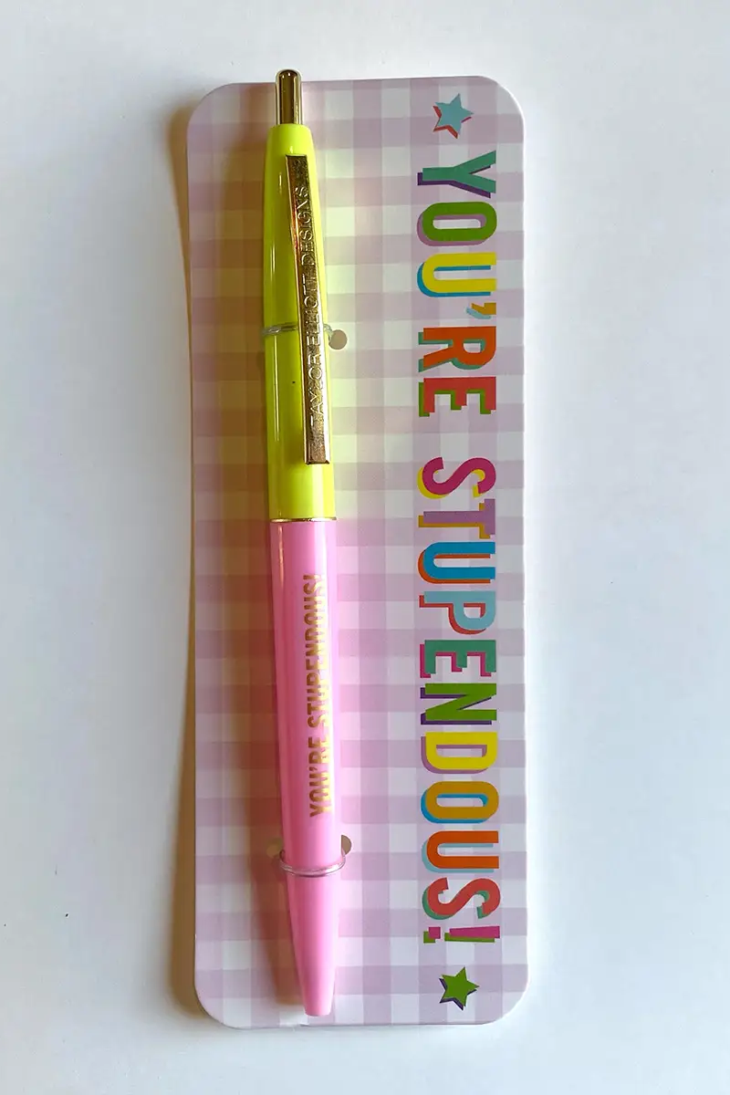Stupendous Pen Card