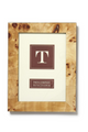 Burl Wood Photo Frames