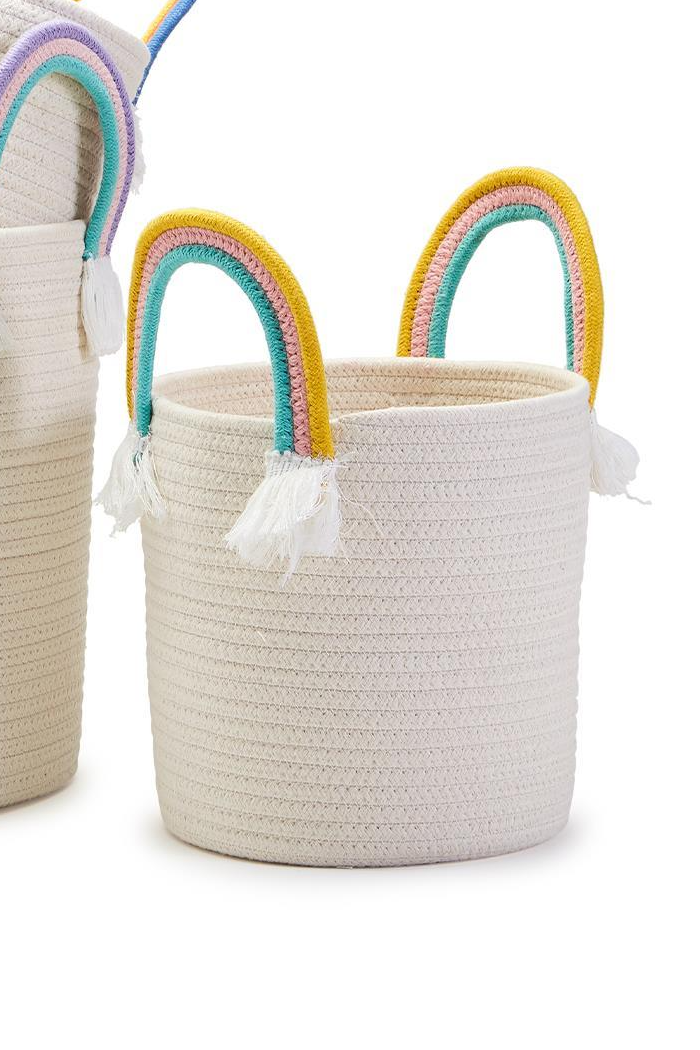 Rainbow Handle Baskets