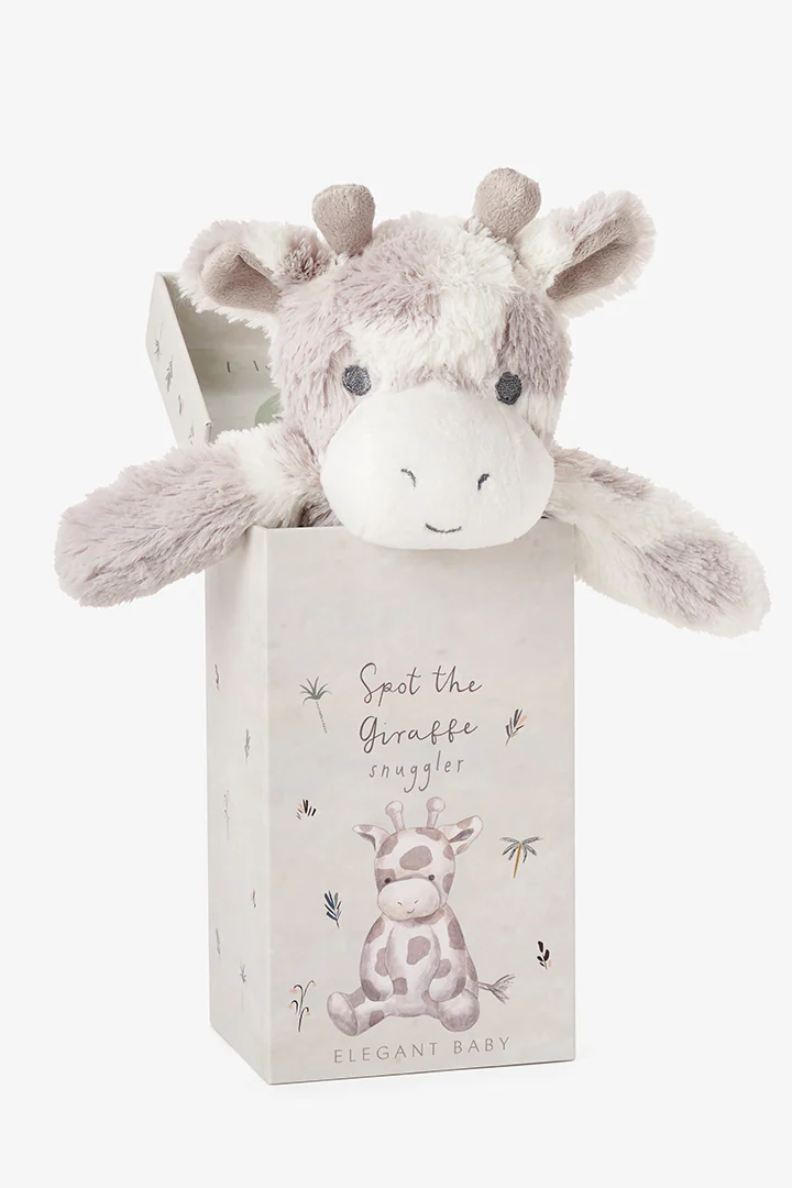 Giraffe Boxed Snuggler