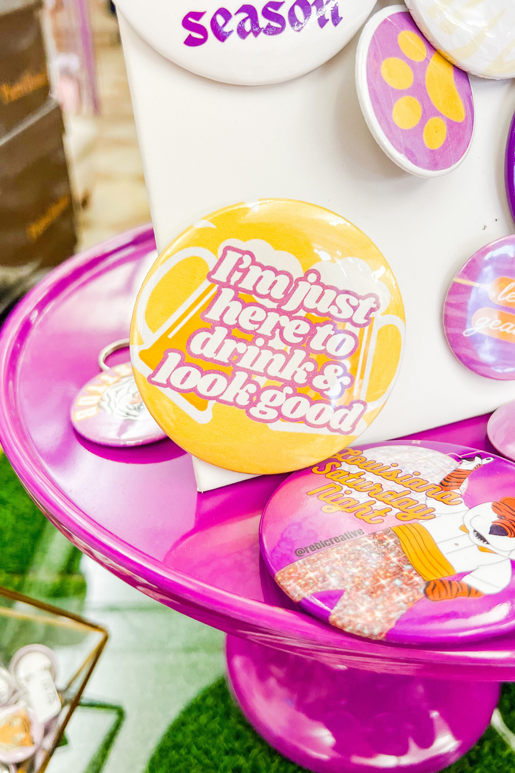 Bella Gameday Buttons