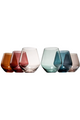 Pastel Stemless Wine Glass