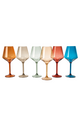 Pastel Acrylic Wine Glass