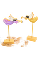 Handpainted Angels on Pedestal