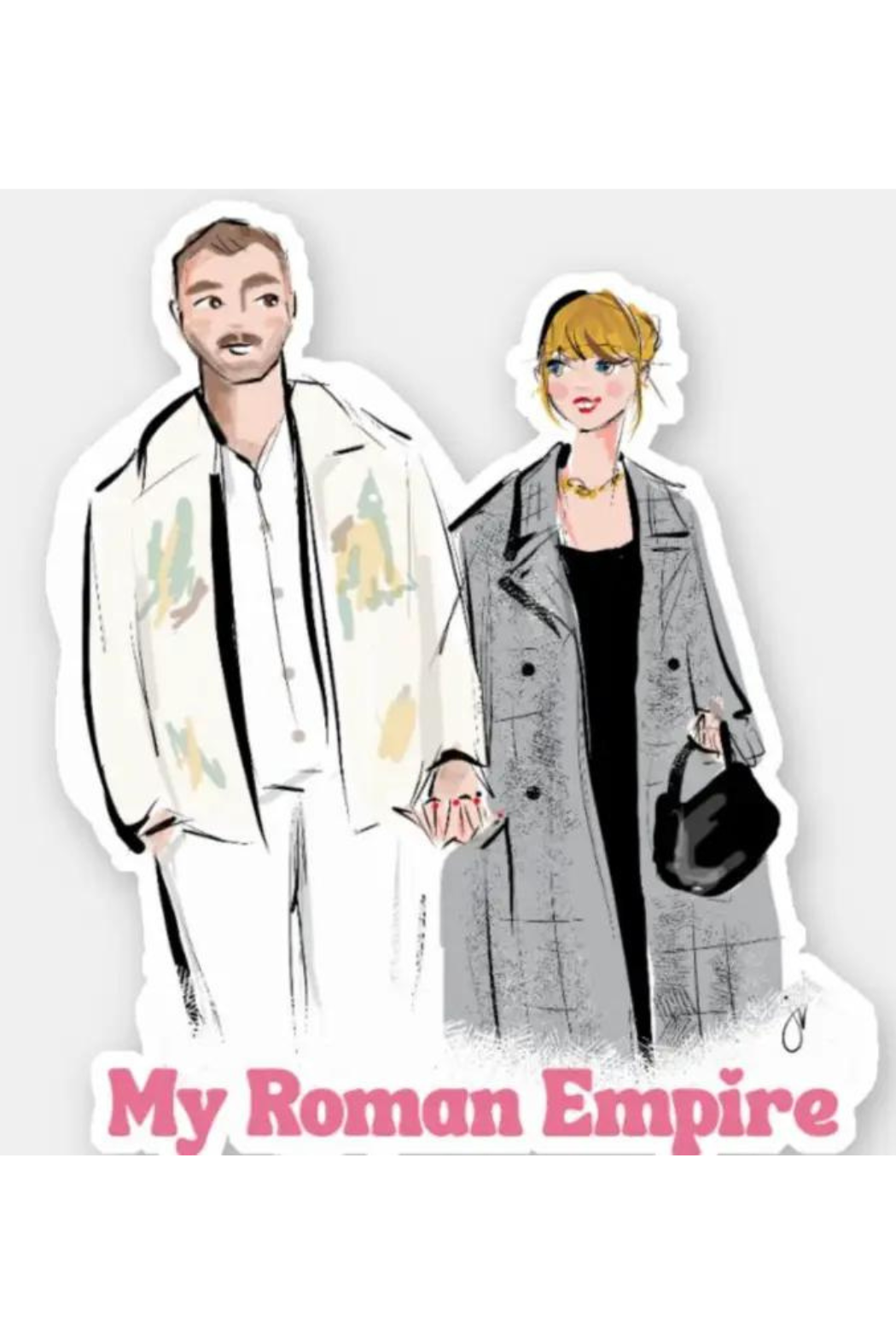 Swift/Kelce Sticker