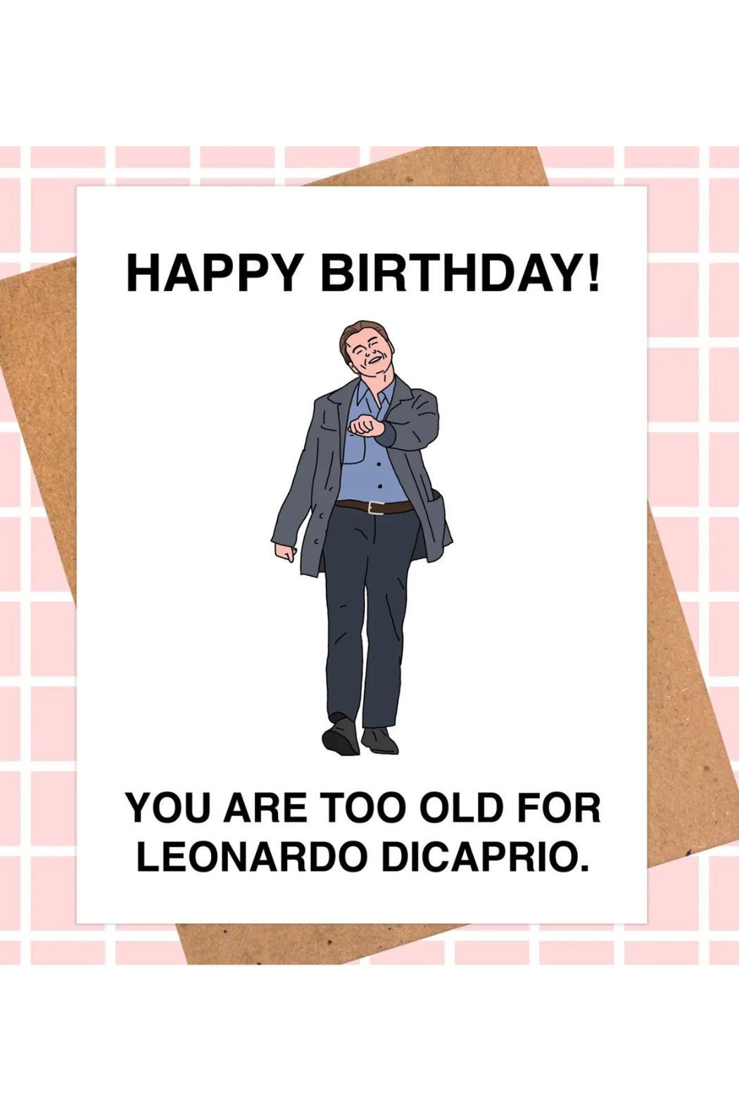 Leo DiCaprio Birthday Card