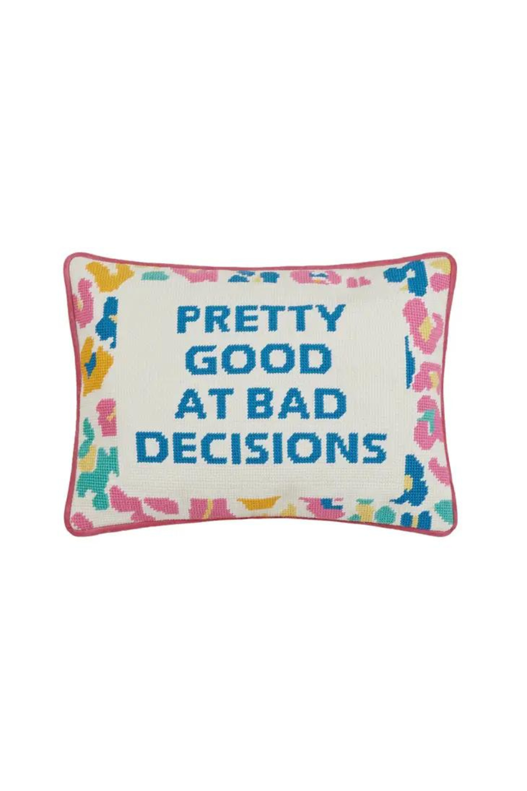 Pretty Good Needlepoint Pillow