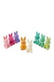 3.75" Flocked Sitting Bunny