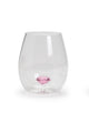 Diamond Stemless Wine Glass