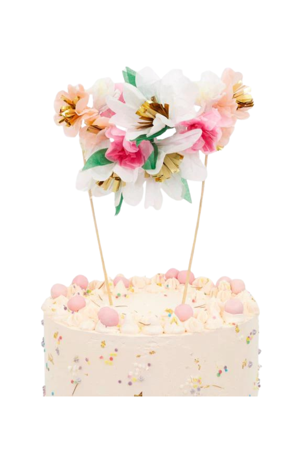 Flower Bouquet Cake Topper