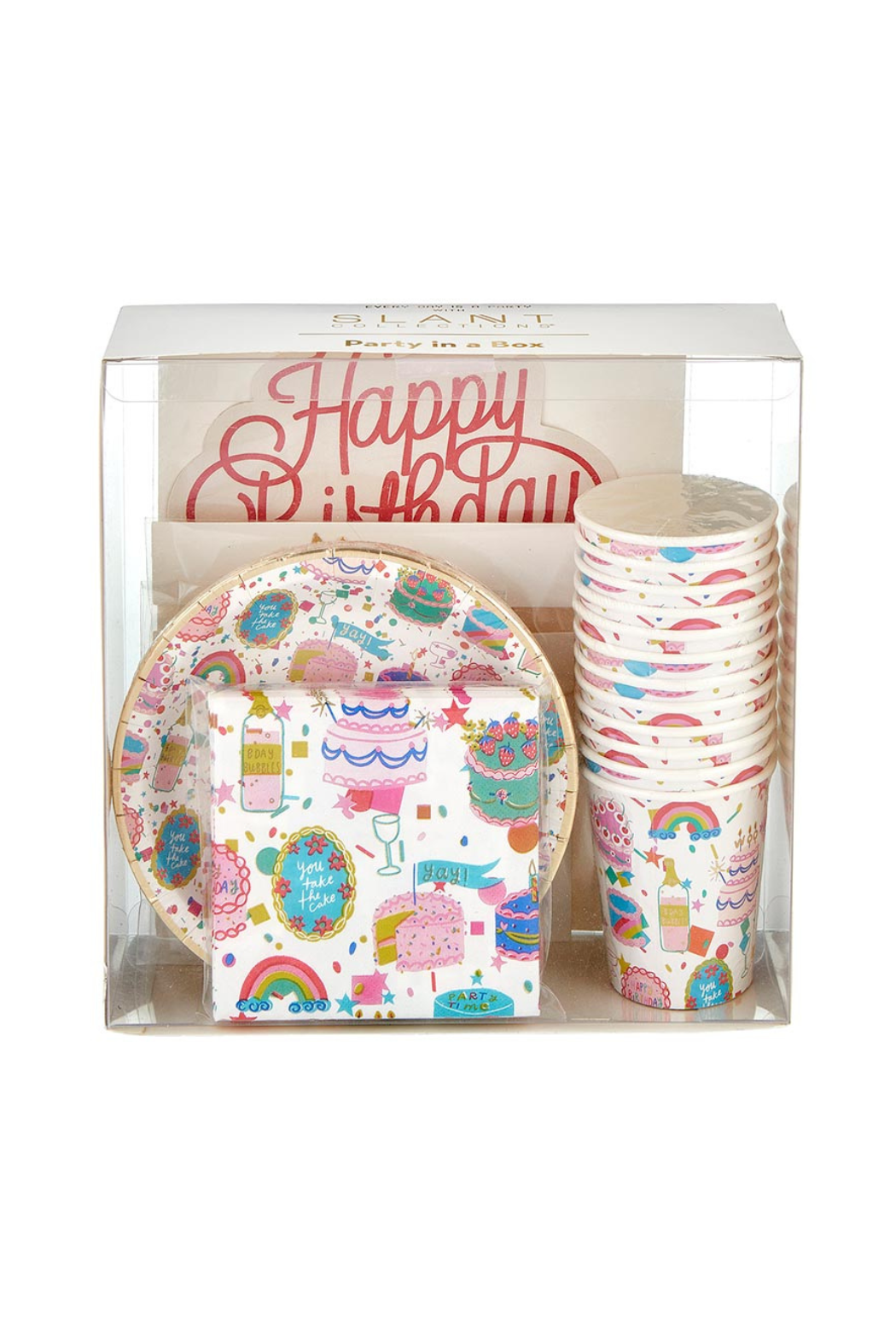 Party In A Box-1 Birthday Cake Topper