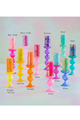 Frosted Pillar Candle Holder
