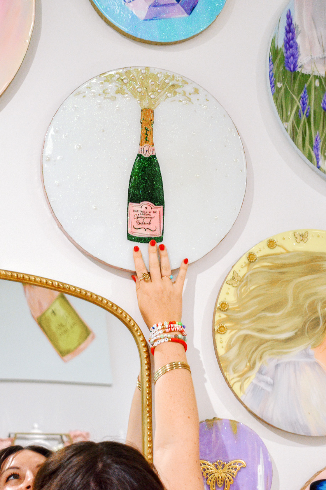 Cora B x Eras Champagne Bottles