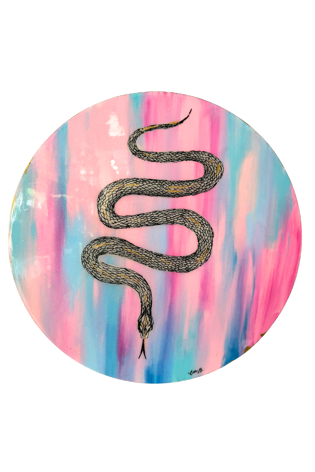 Cora B. x Eras Snakes wall art