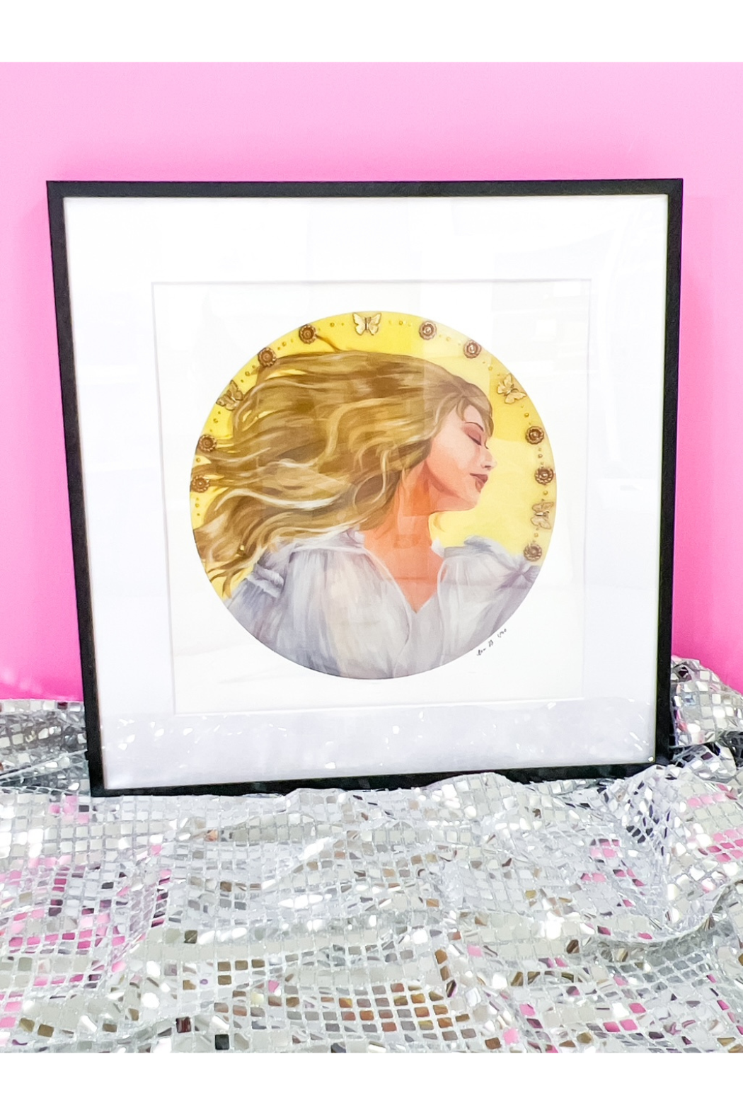 CoraB x Baubles Eras Framed Print