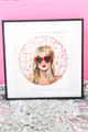 CoraB x Baubles Eras Framed Print