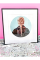 CoraB x Baubles Eras Framed Print