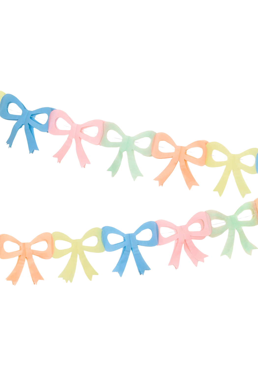Tissue Bow Garland