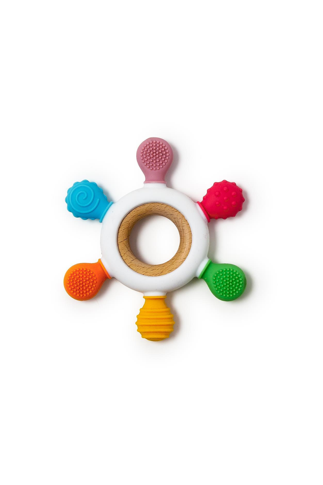 Silicone & Wood Teether