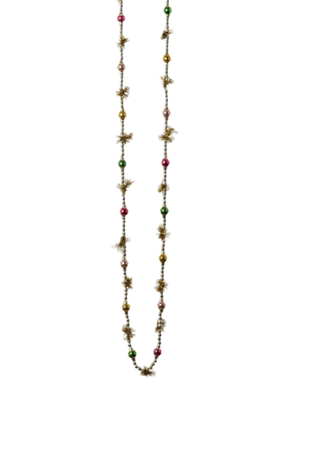 72" Glass Ball Garland