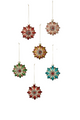 Tinsel Starburst Ornament