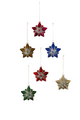 Tinsel Starburst Ornament