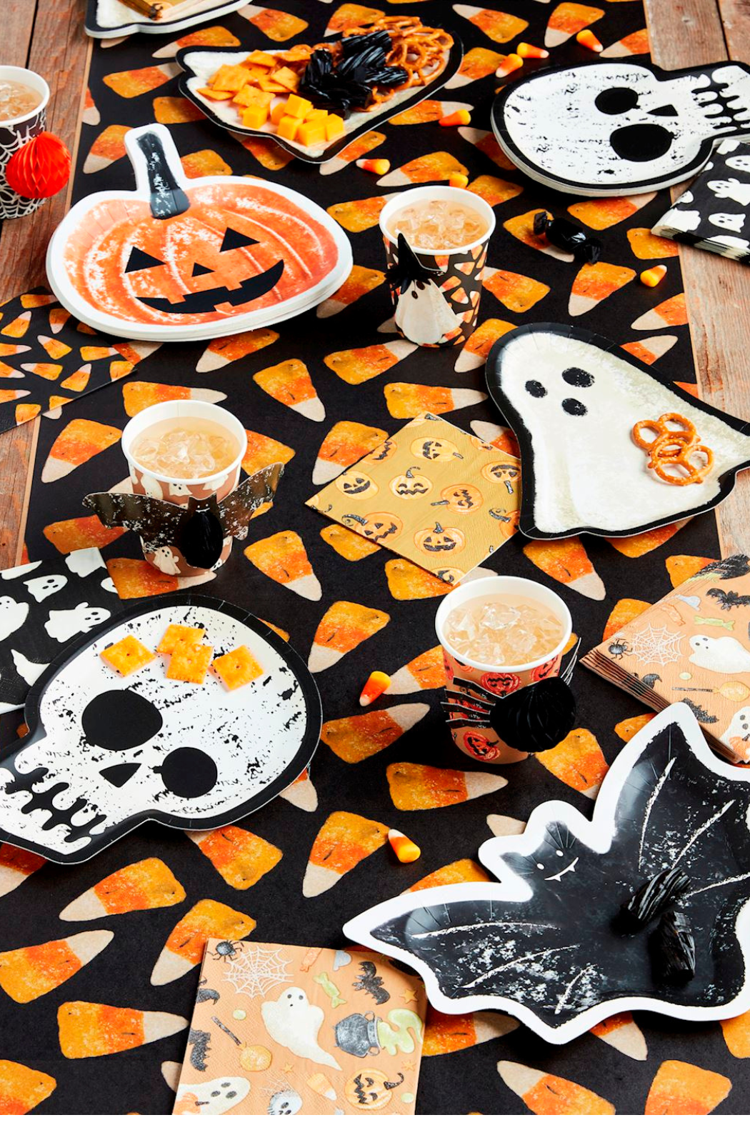 Halloween Plate and Napkin Set