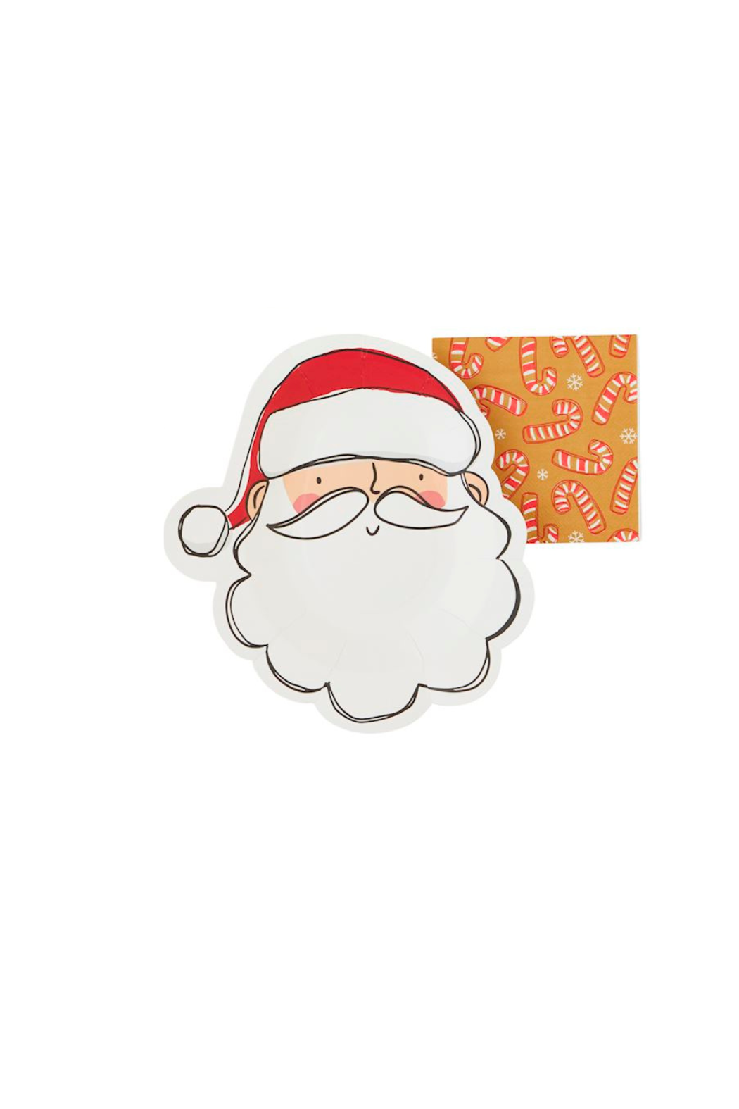 Christmas Plate and Napkin Set