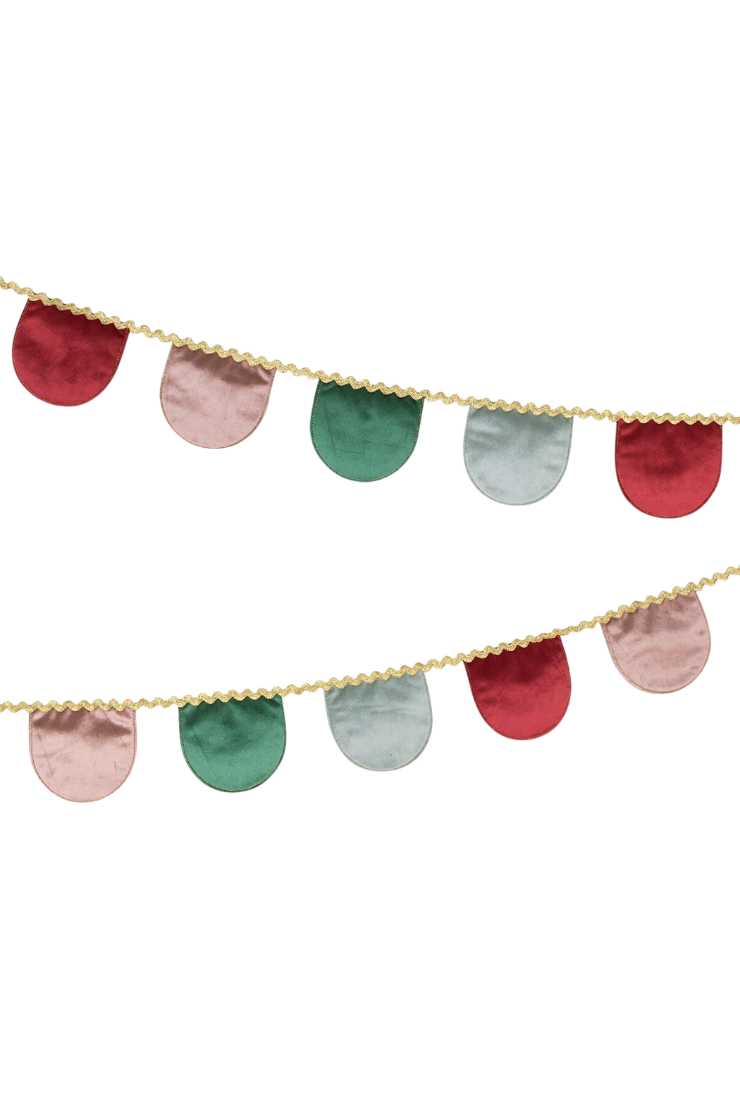 Velvet Scallop Garland