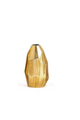 Golden Trapezoid Vase