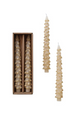 Set of 2 Tree Taper Candles