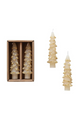 Set of 2 Tree Taper Candles