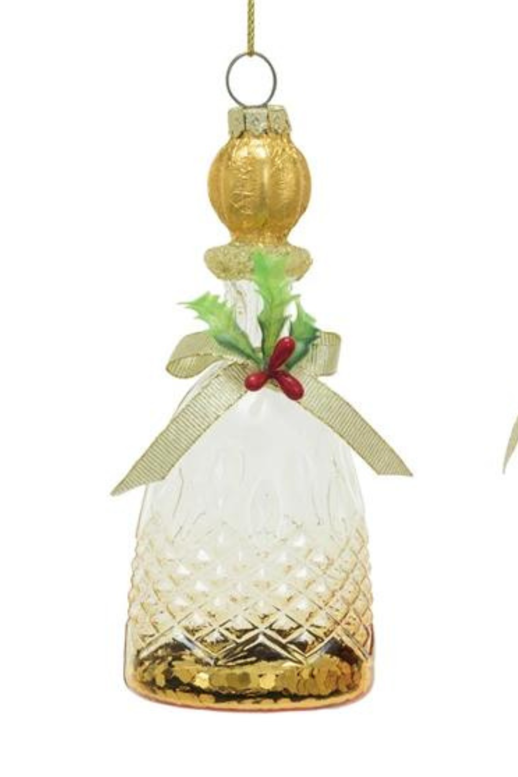 Glass Decanter Ornament